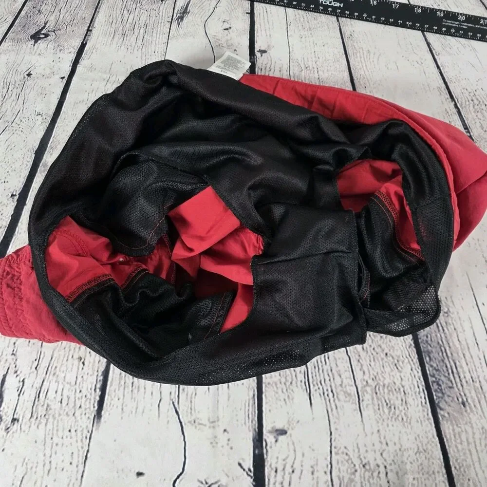 The North Face Men's Large Red Lined Nylon Shorts